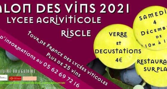 Salon des vins au lycée de Riscle