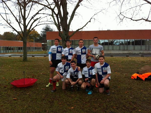 Rugbymen Lycée Agricole Riscle