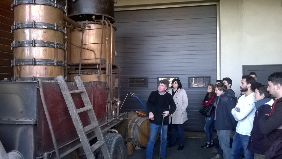 Distillation Lycée Agricole Riscle